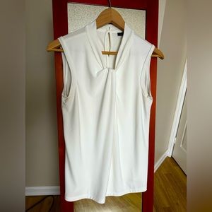 Tommy Hilfiger Sleeveless Top | Size M | Cream